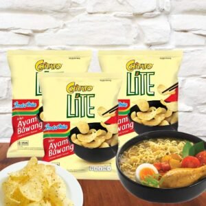 A3ad8c5a56bc4408bbbe4c42276c236fey.jpg Indonesian Potato Chips Chicken Onion Flavor (68g)