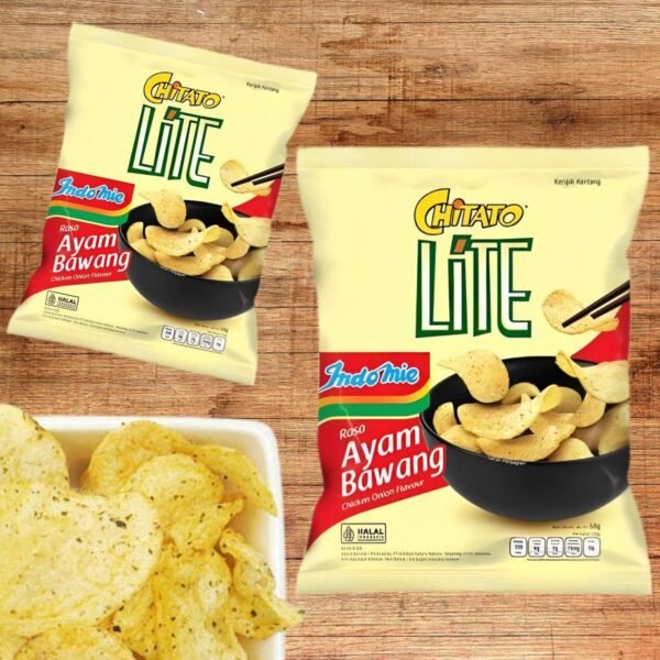 Ad65df4aefbc84b0cbad6747a788e5238o.jpg Indonesian Potato Chips Chicken Onion Flavor (68g)