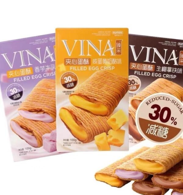 High Quality Franzzi Chocolate Cookies Sandwich Biscuits  3 Flavors Assorted  Egg Yolk ,Chocolate, Matcha