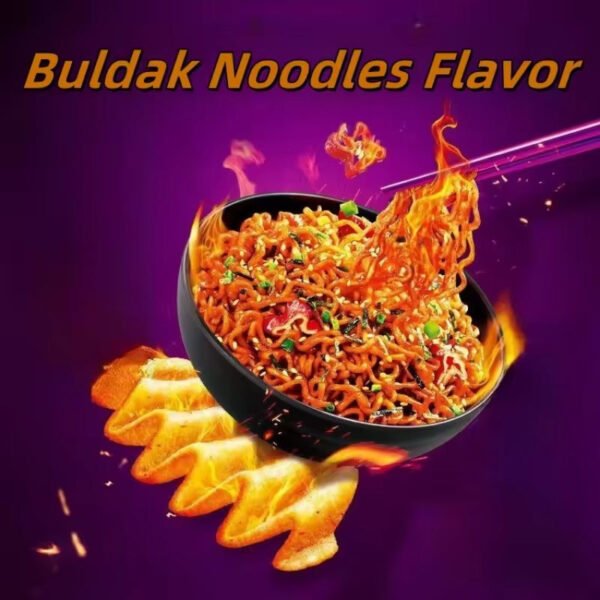 H3092af83d95e432f9e30e0c78794f631G.jpg New 70g Lays Potato Chips Buldak Noodles Spicy Strips Flavor