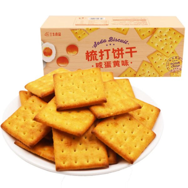 H44e11da15720424896148da3cf1c46b0q.jpg Sanniu Soda Crackers Salty Biscuits Soft Texture 48% Fat Content Box Packaging Wholesale Exotic Snacks Chinese Food