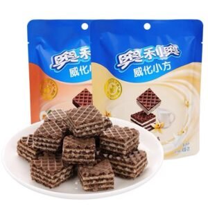 H651e5e186f4a4b1bb1aec7db9a2a50d1h.jpg Factory Price 42g Oreo Small Square Sandwich Wafer Oreo Exotic Snacks Healthy Snacks