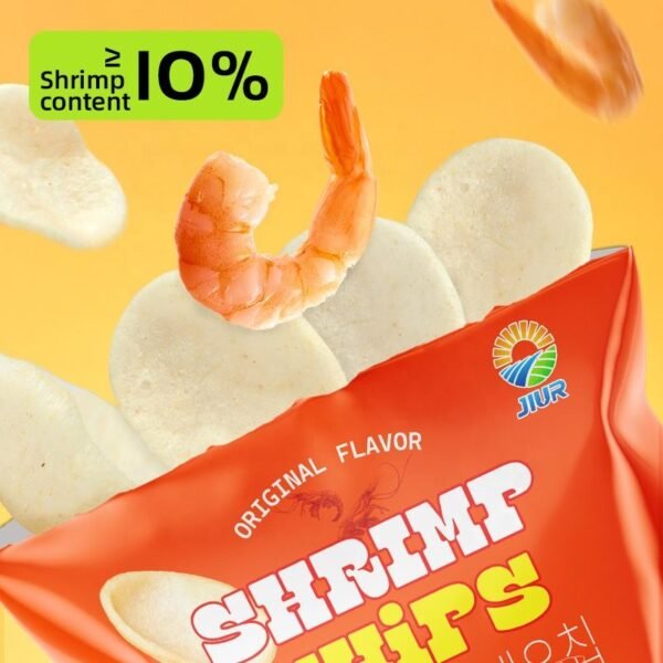 JIUR New Flavors Multiple Flavors Shrimp Chips Puffed 